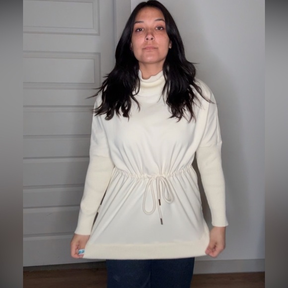 Varley Adelaide pullover in ivory - Picture 4 of 7